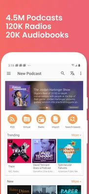 Podcast Addict screenshot 1